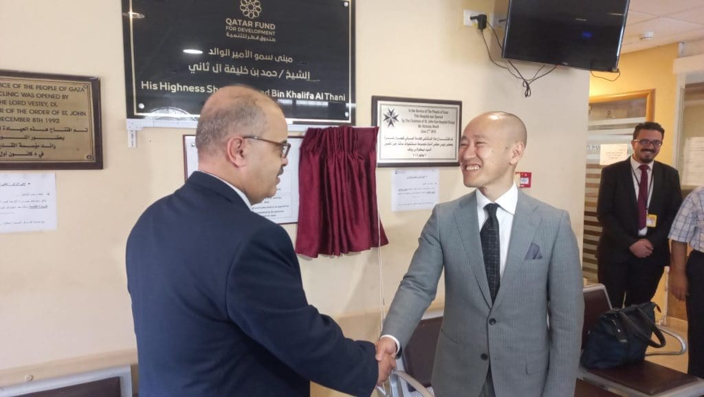select-installation-of-medical-equipment-at-st-johns-eye-hospital-in-gaza-with-generous-support-from-the-japanese-government
